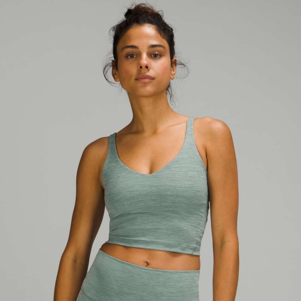 Lululemon heathered green align tank